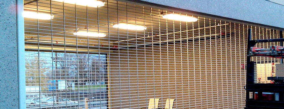 Rolling Grille for a Parking Garage